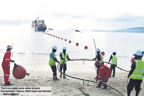 巴布亞新幾內亞KSCN海纜系統有望于6月建成投產